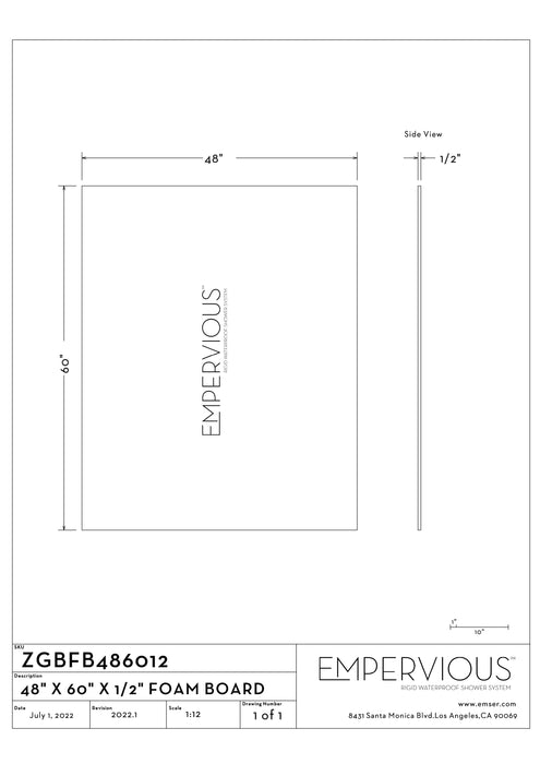 Foam Board - Empervious